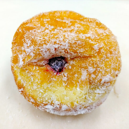 Raspberry Filled Donut